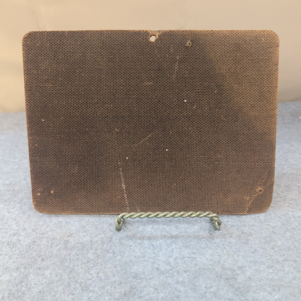 VTG 1968-73 Pressboard KMart Wall Sign Plaque Tighten Belt or Lose Pants Quote - Picture 2 of 2
